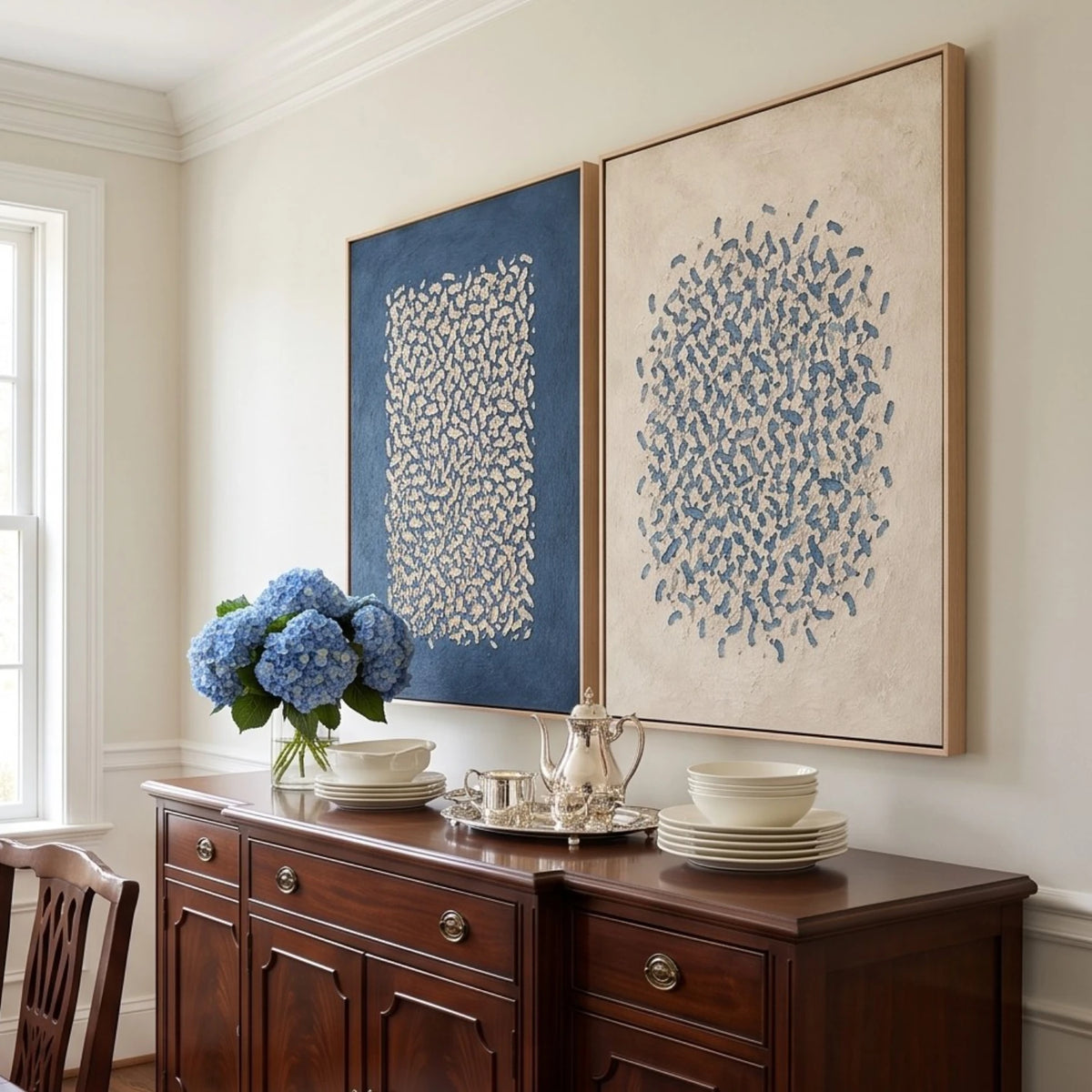 Midnight Leaf Medallions — artwork view 5