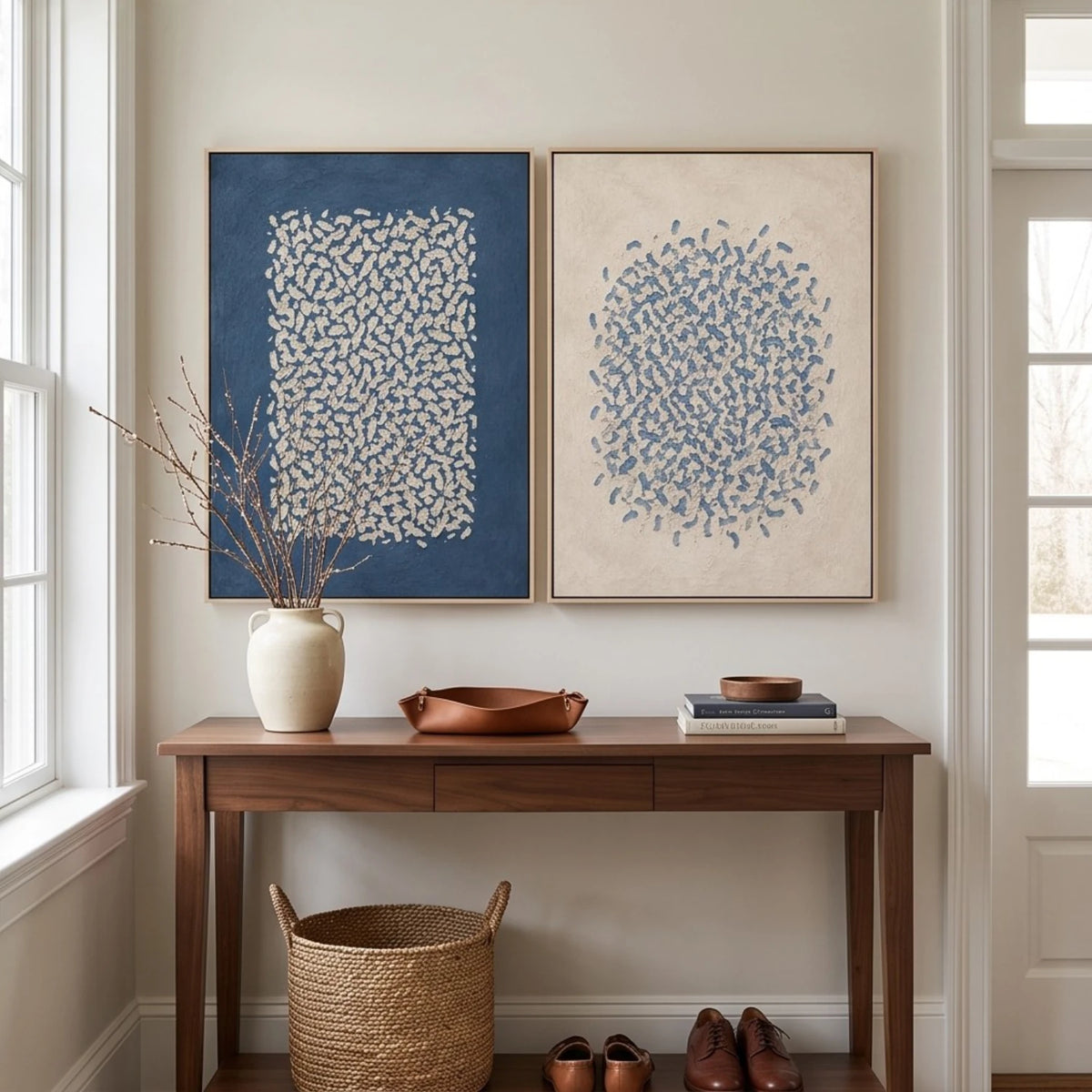 Midnight Leaf Medallions — artwork view 7