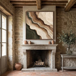 Olive Dune Strata — artwork view 1