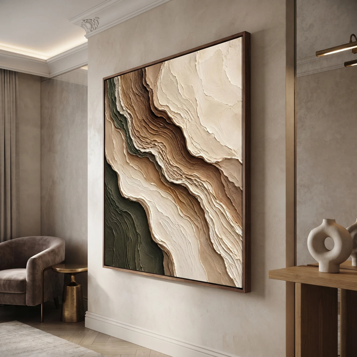 Olive Dune Strata — artwork view 5