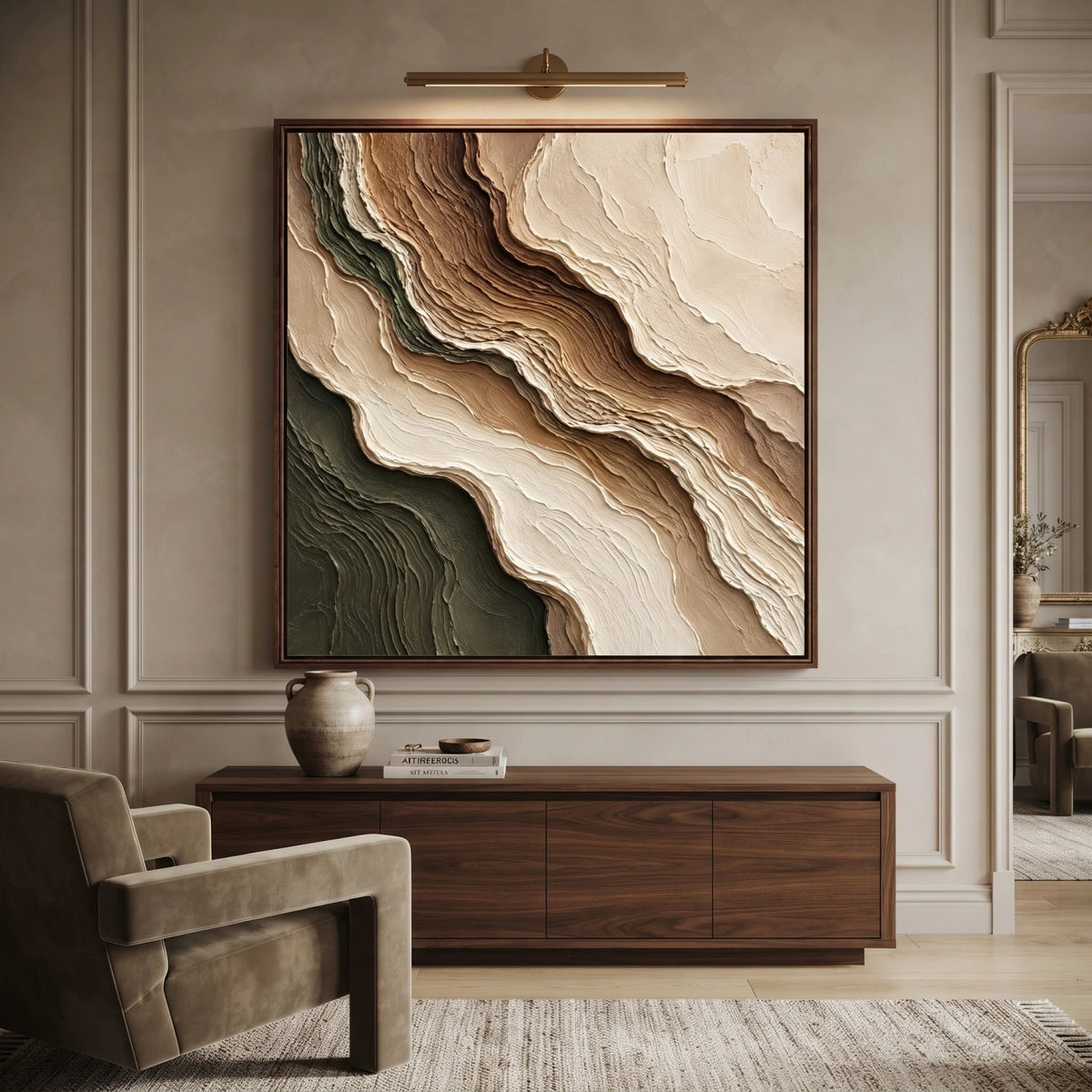 Olive Dune Strata — artwork view 6