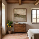 Olive Horizon Stillness — artwork view 4