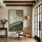 Olive Ripple Layers — artwork view 8