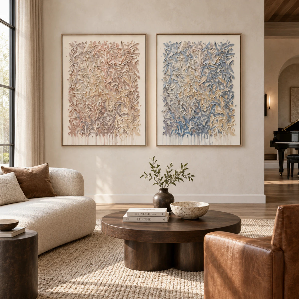 Petal Mosaic Dialogue — artwork view 4
