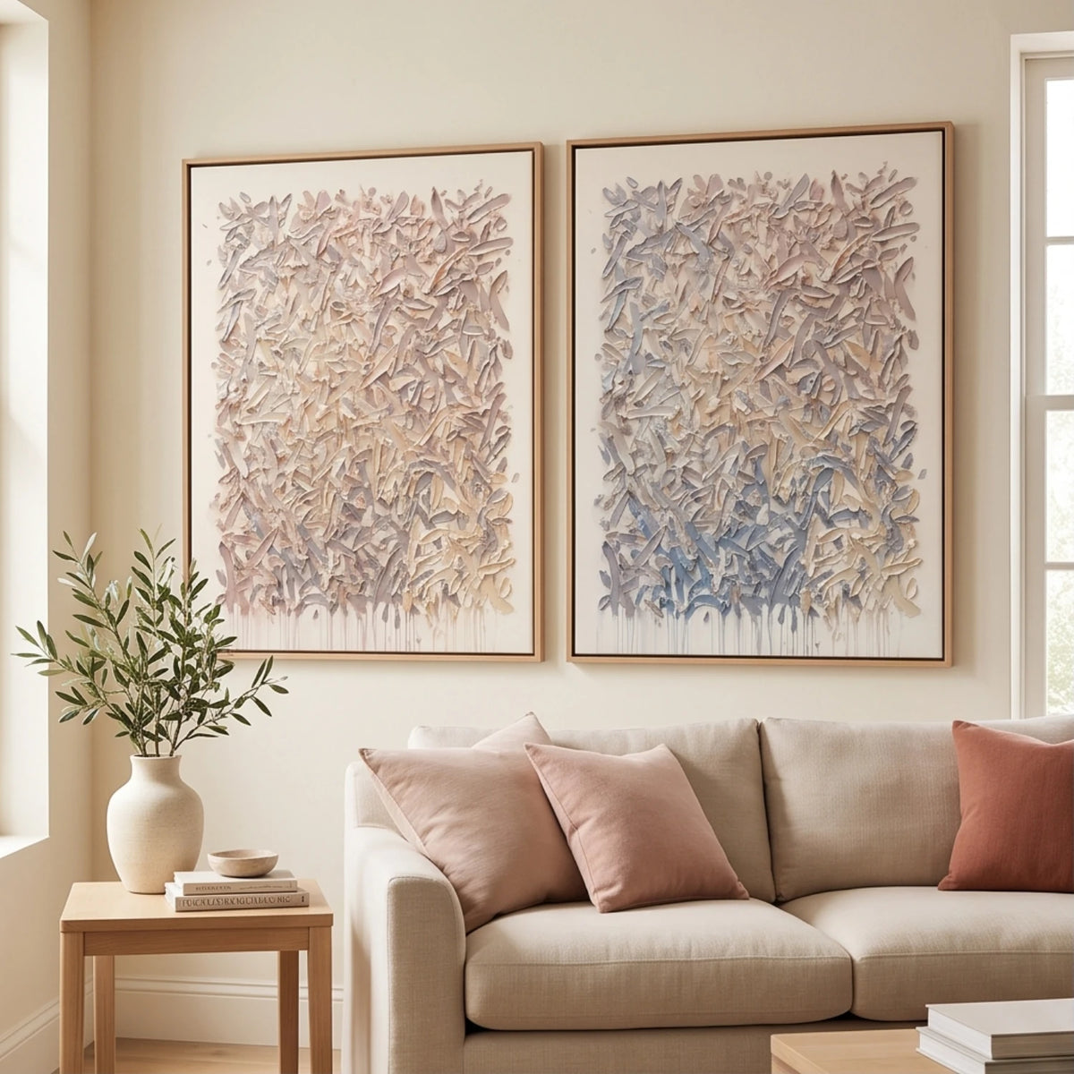 Petal Mosaic Dialogue — artwork view 5