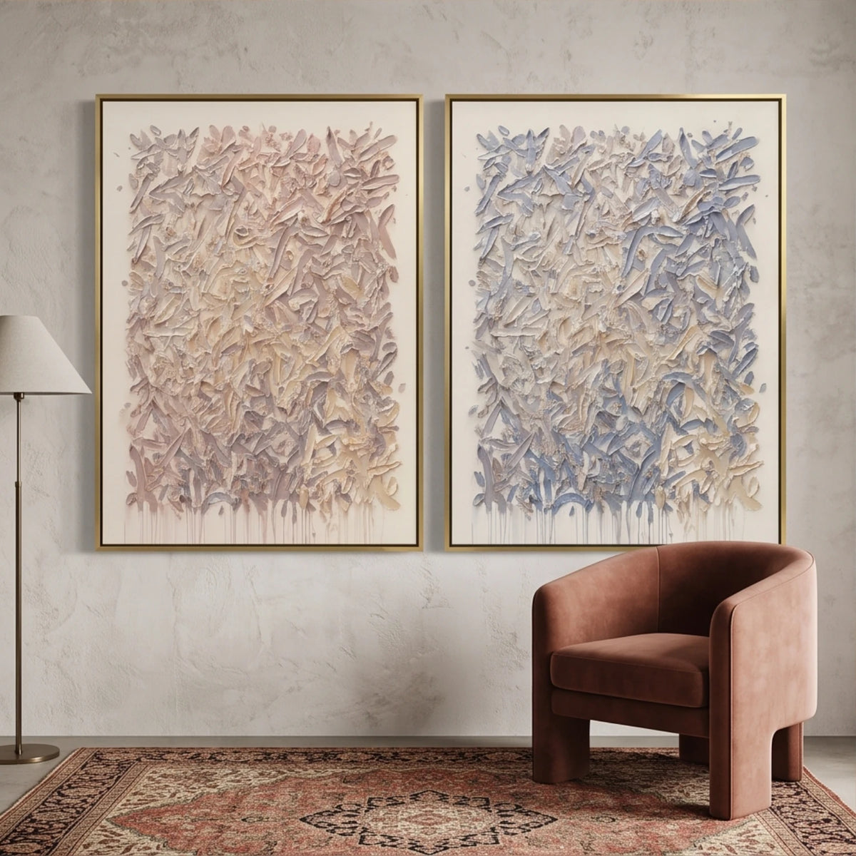 Petal Mosaic Dialogue — artwork view 7