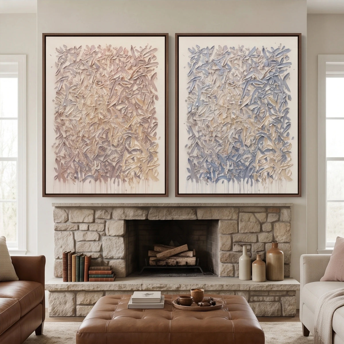 Petal Mosaic Dialogue — artwork view 8