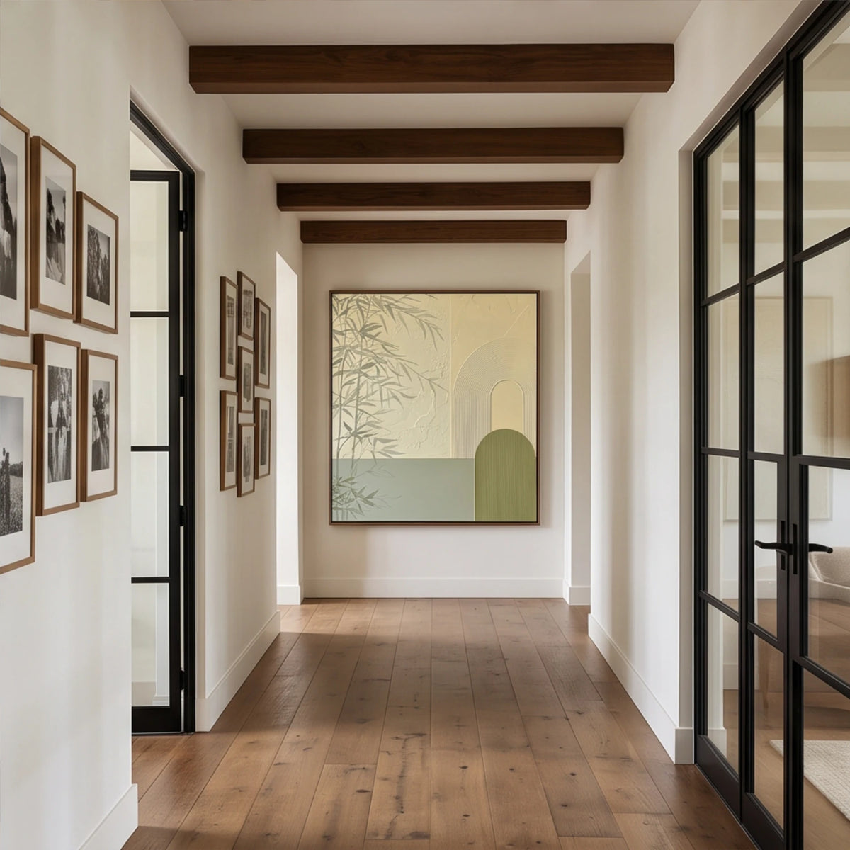 Quiet Bamboo Threshold — artwork view 4