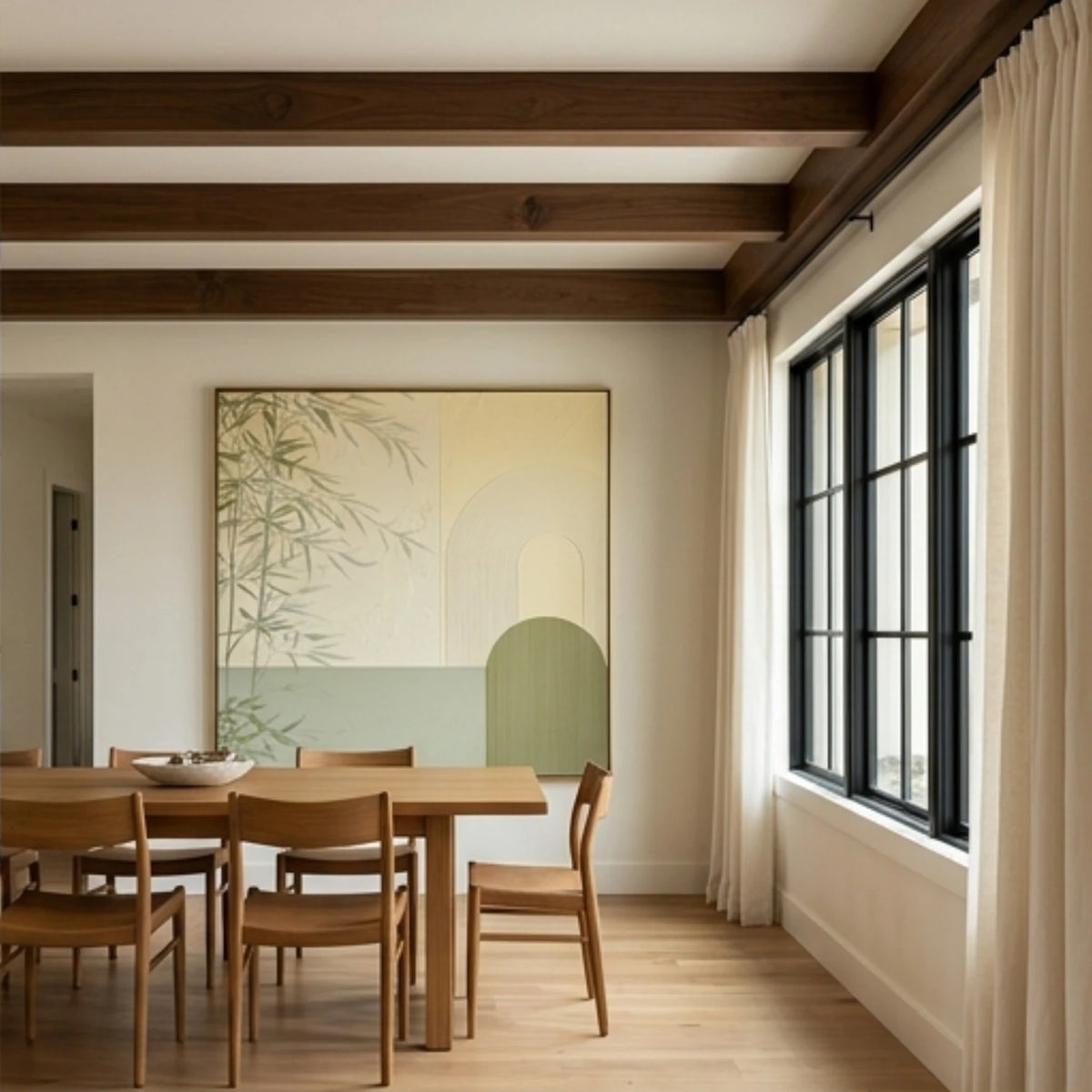 Quiet Bamboo Threshold — artwork view 6
