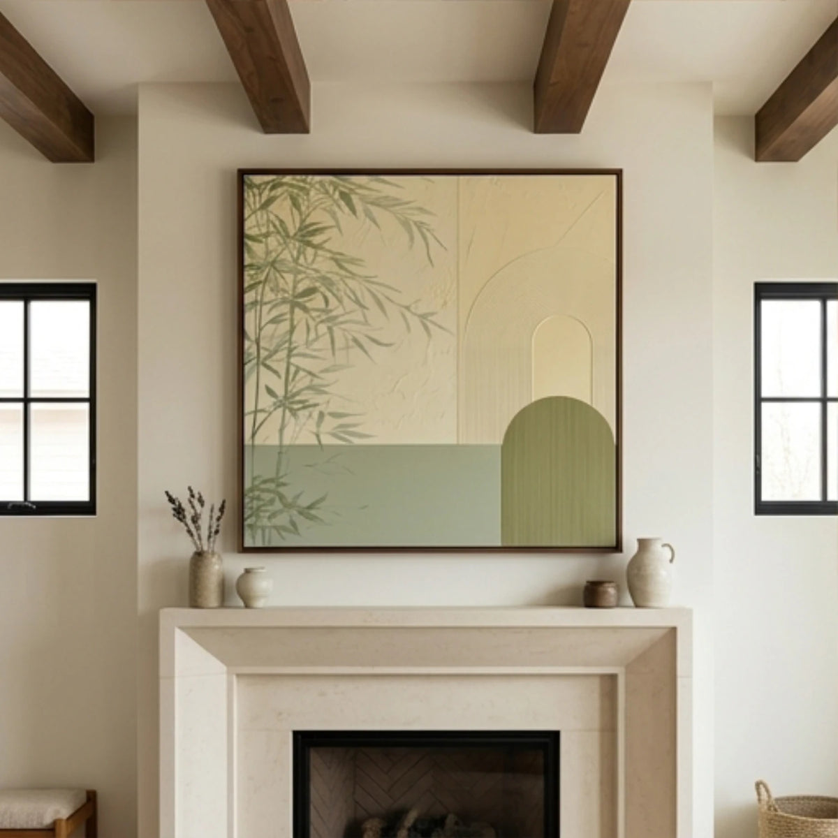 Quiet Bamboo Threshold — artwork view 7