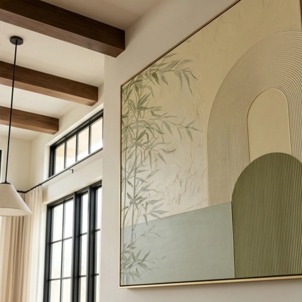 Quiet Bamboo Threshold — artwork view 8