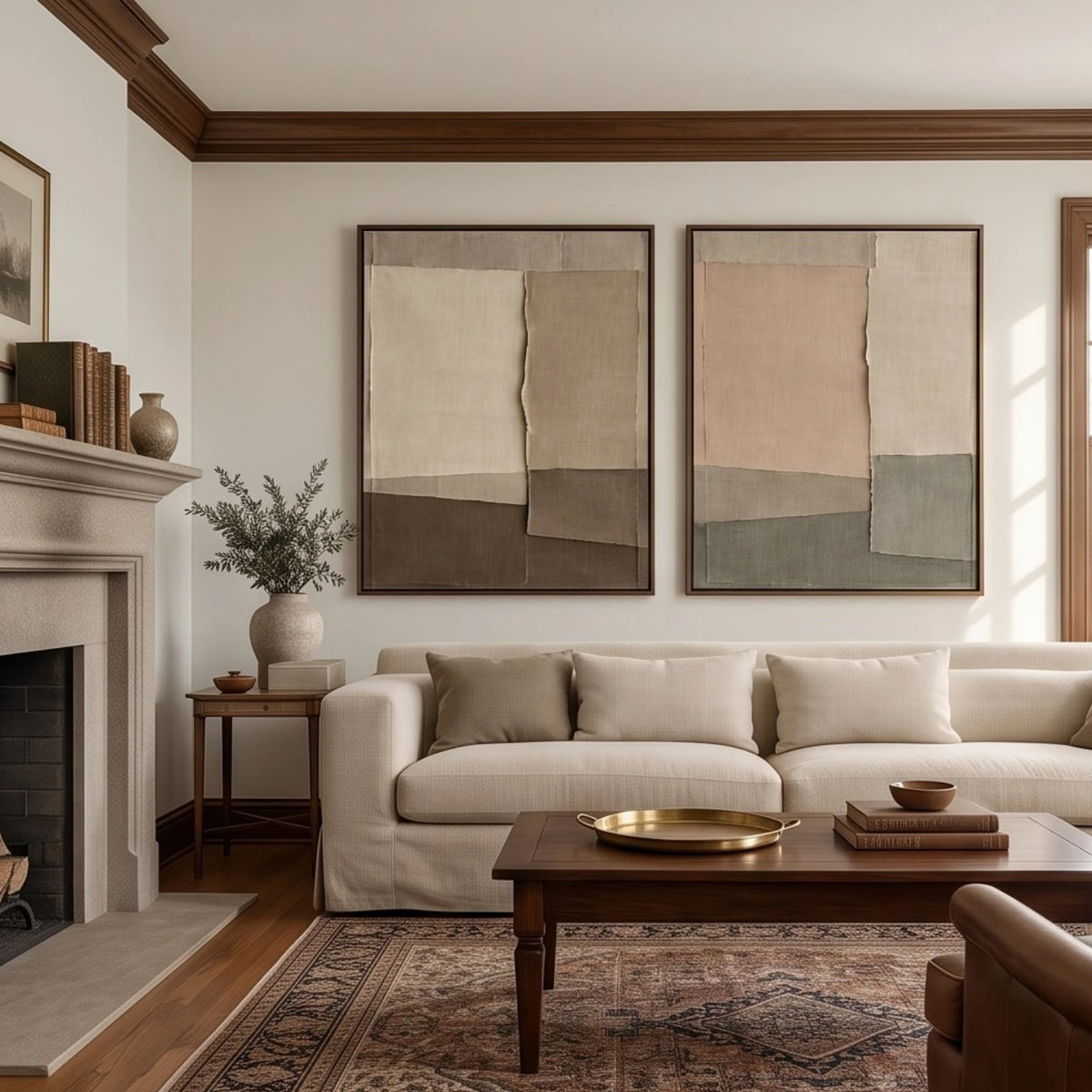 Quiet Stone Patchwork — artwork view 1
