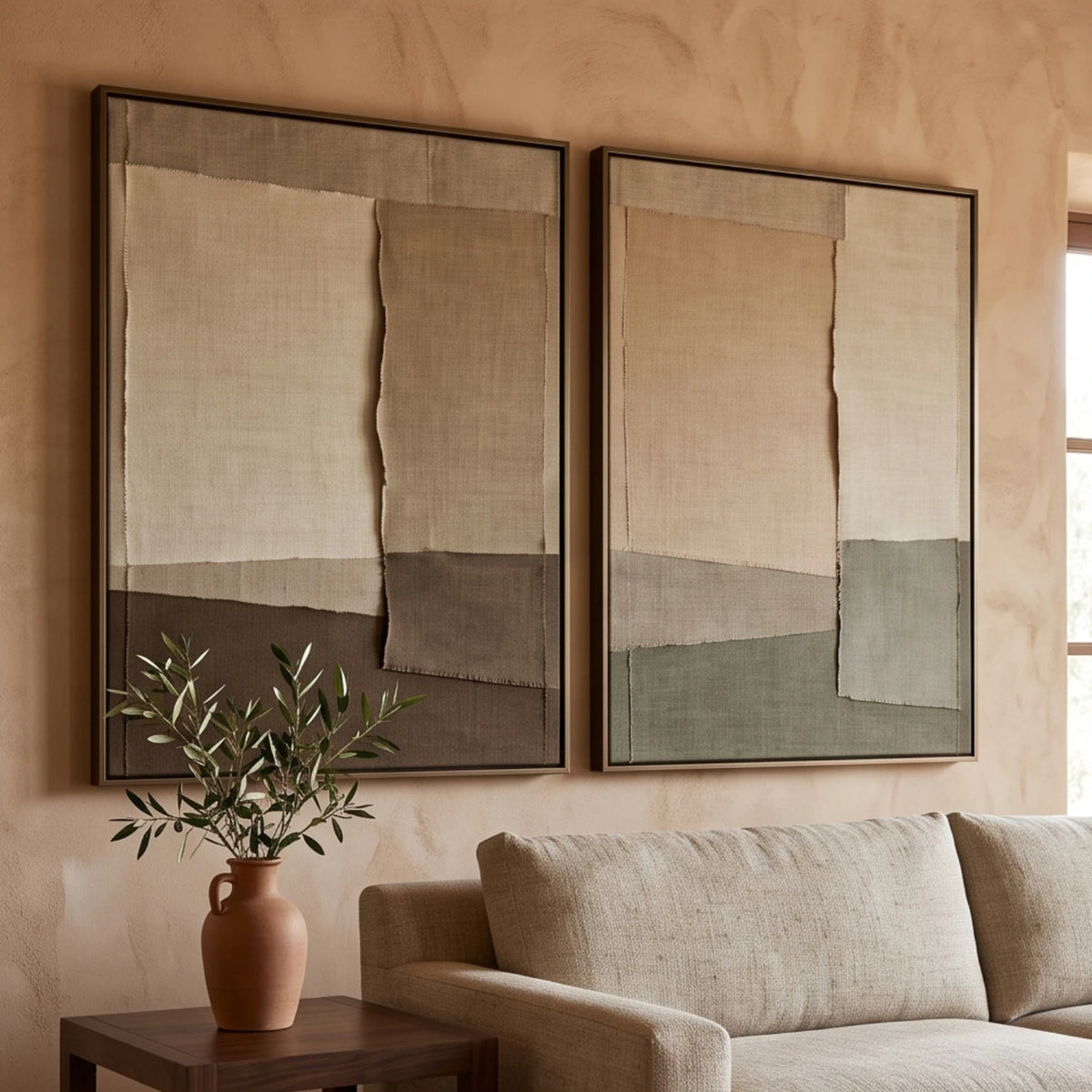 Quiet Stone Patchwork — artwork view 4