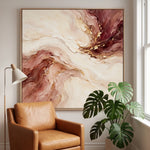 Rose and Russet Swirl — artwork view 4