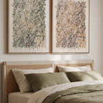 Sage and Earth Leaf Duet — artwork view 2