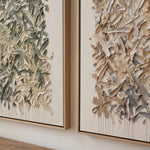 Sage and Earth Leaf Duet — artwork view 7