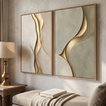 Sage and Gold Reverie — artwork view 4
