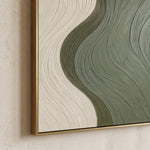 Sage and Slate Waves — artwork view 15