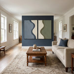 Sage and Slate Waves — artwork view 8