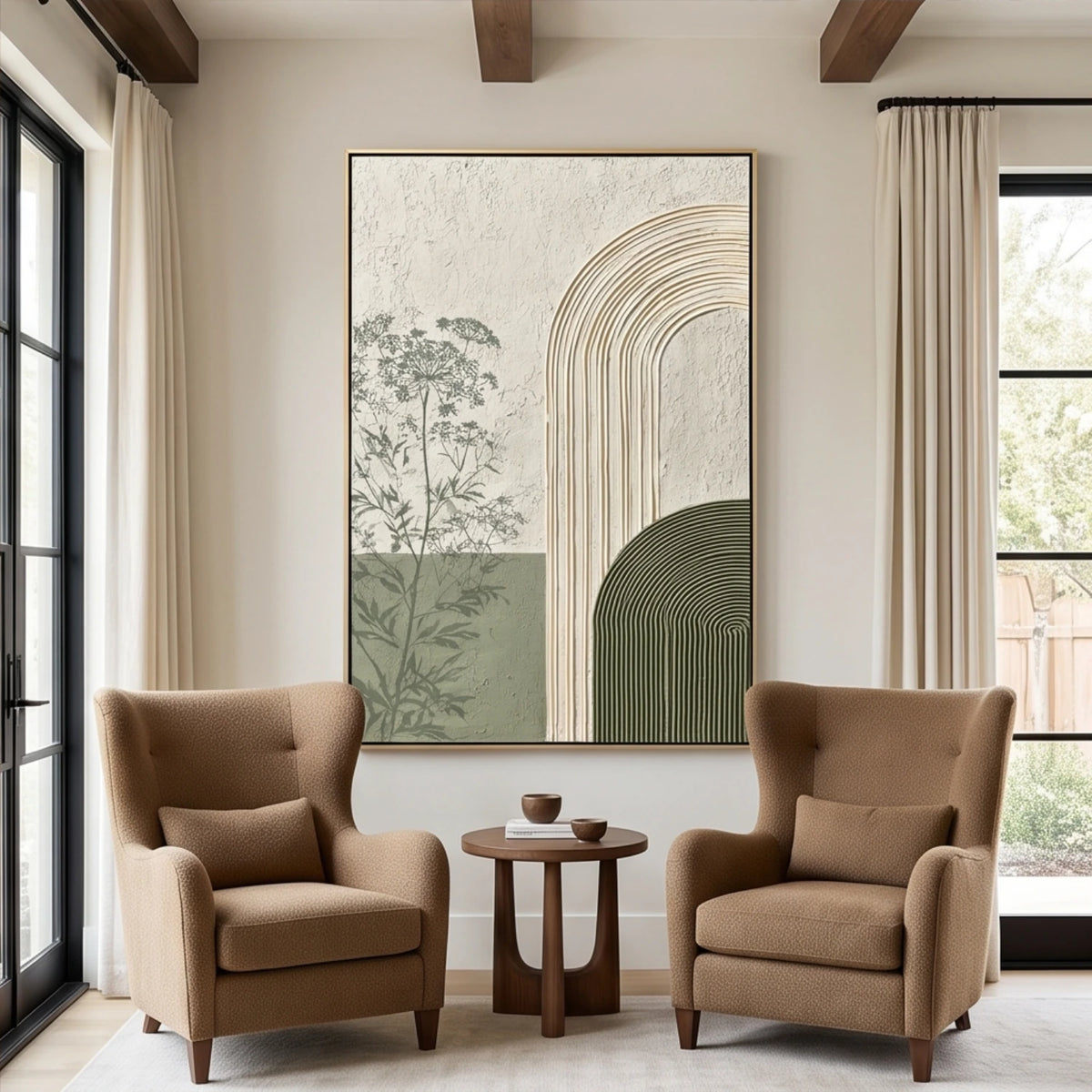 Sage Botanical Portals — artwork view 4