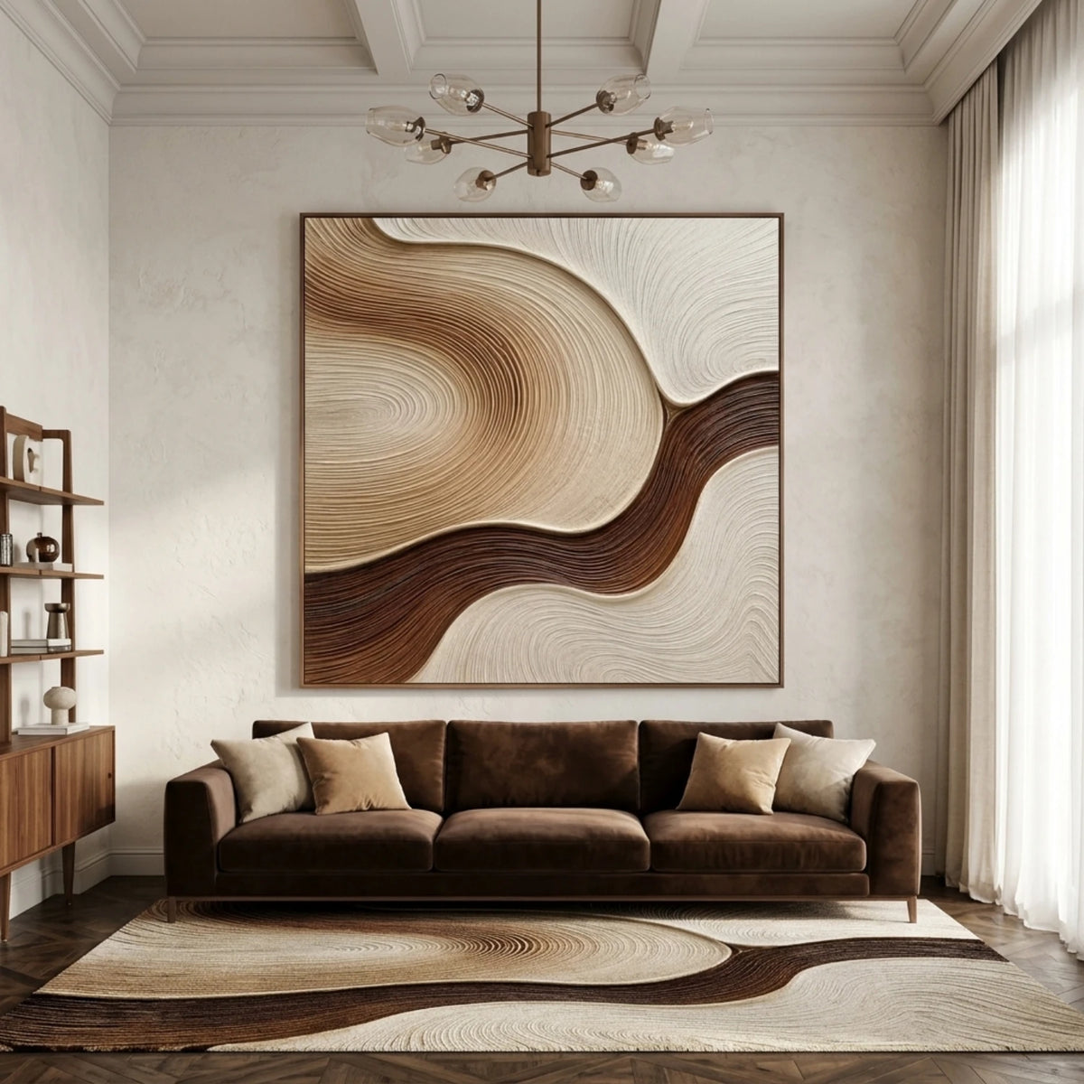 Sculpted Earth Meander — artwork view 5