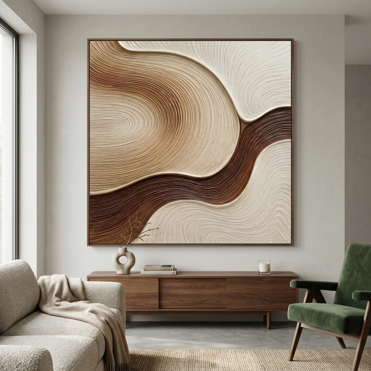 Sculpted Earth Meander — artwork view 6