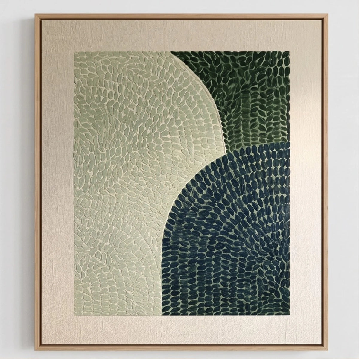 Sculpted Leaf Crescents — artwork view 4