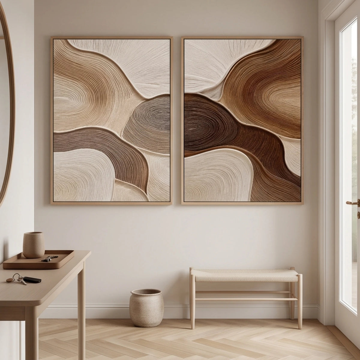 Soft Earth Currents — featured artwork in an interior setting