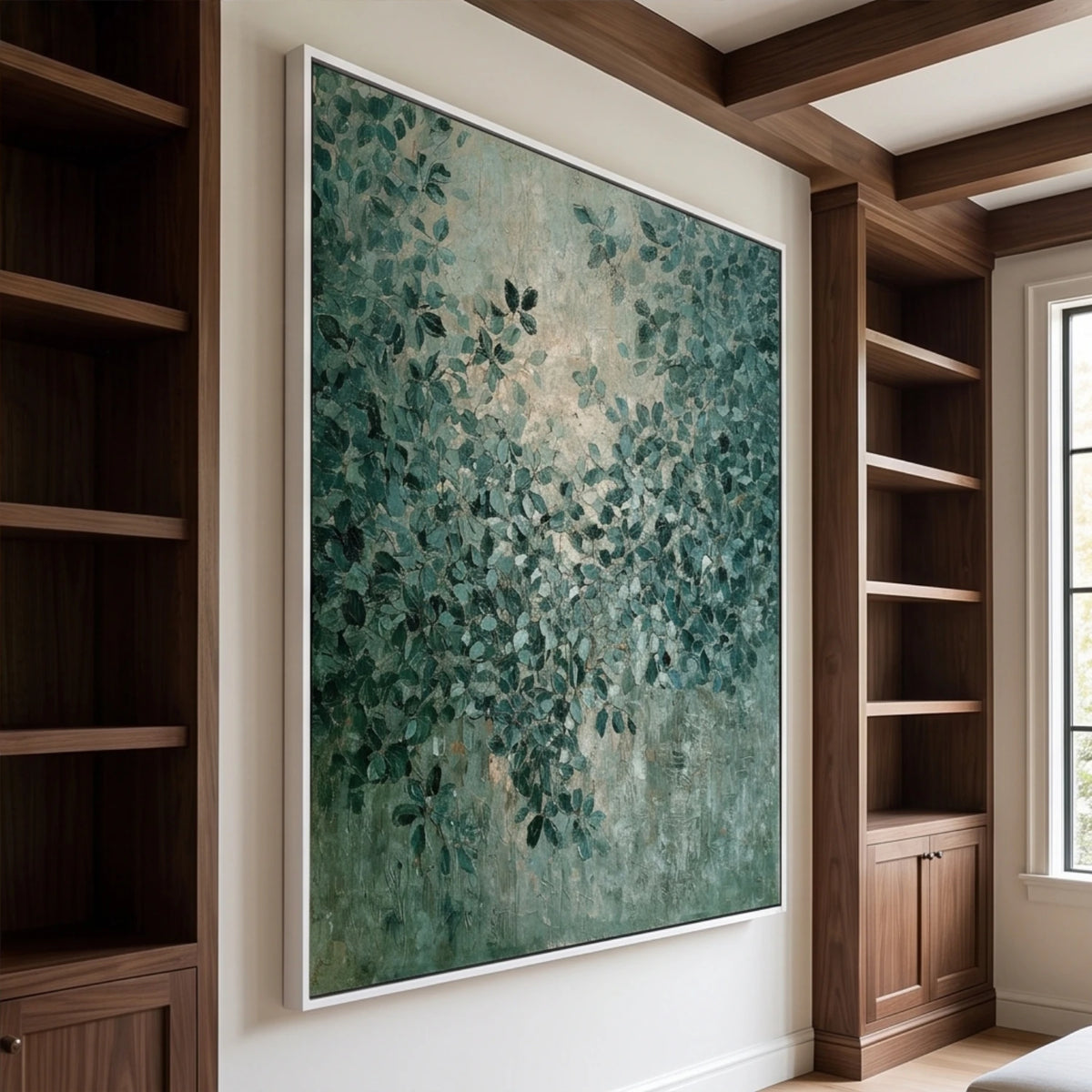 Teal Canopy Mist — artwork view 4