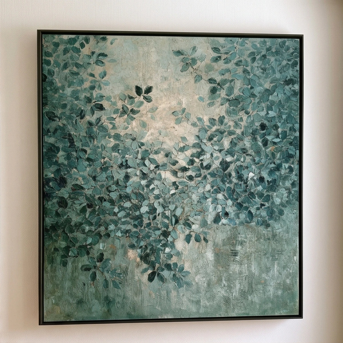 Teal Canopy Mist — artwork view 6