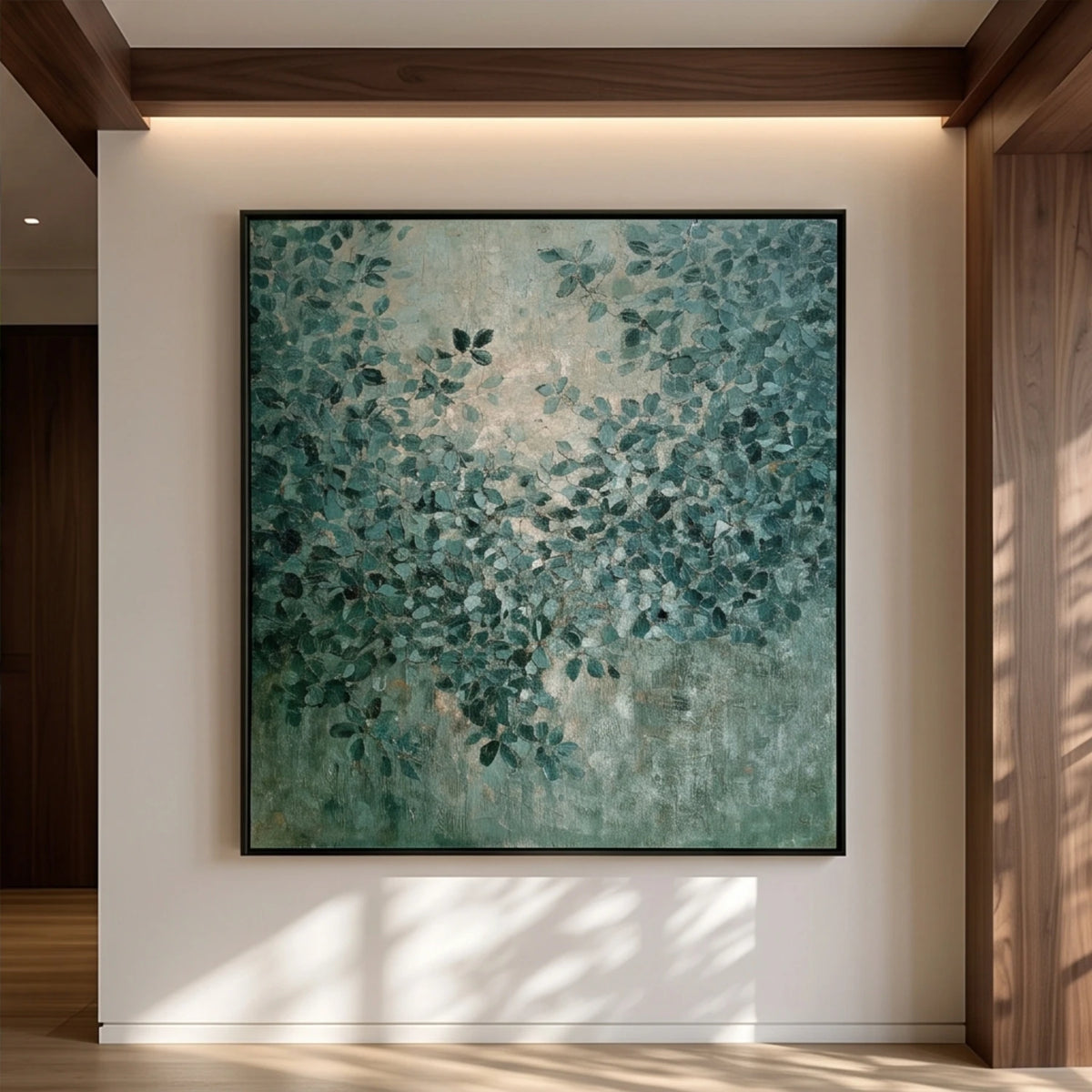 Teal Canopy Mist — artwork view 8