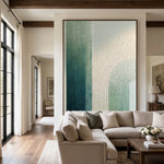 Teal Gradient Arches — artwork view 4
