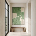 Verdant Leaf Relief — artwork view 6