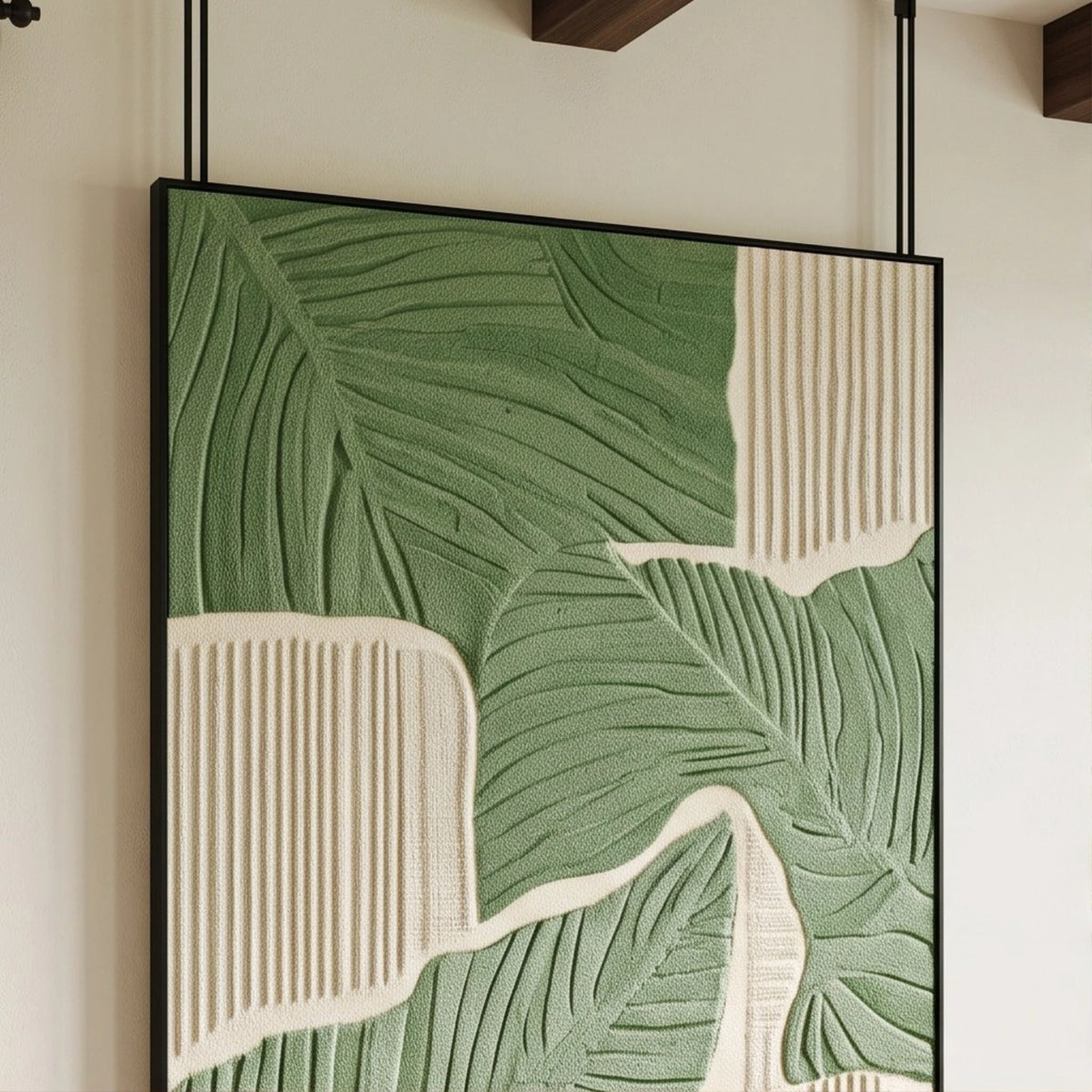 Verdant Leaf Relief — artwork view 7