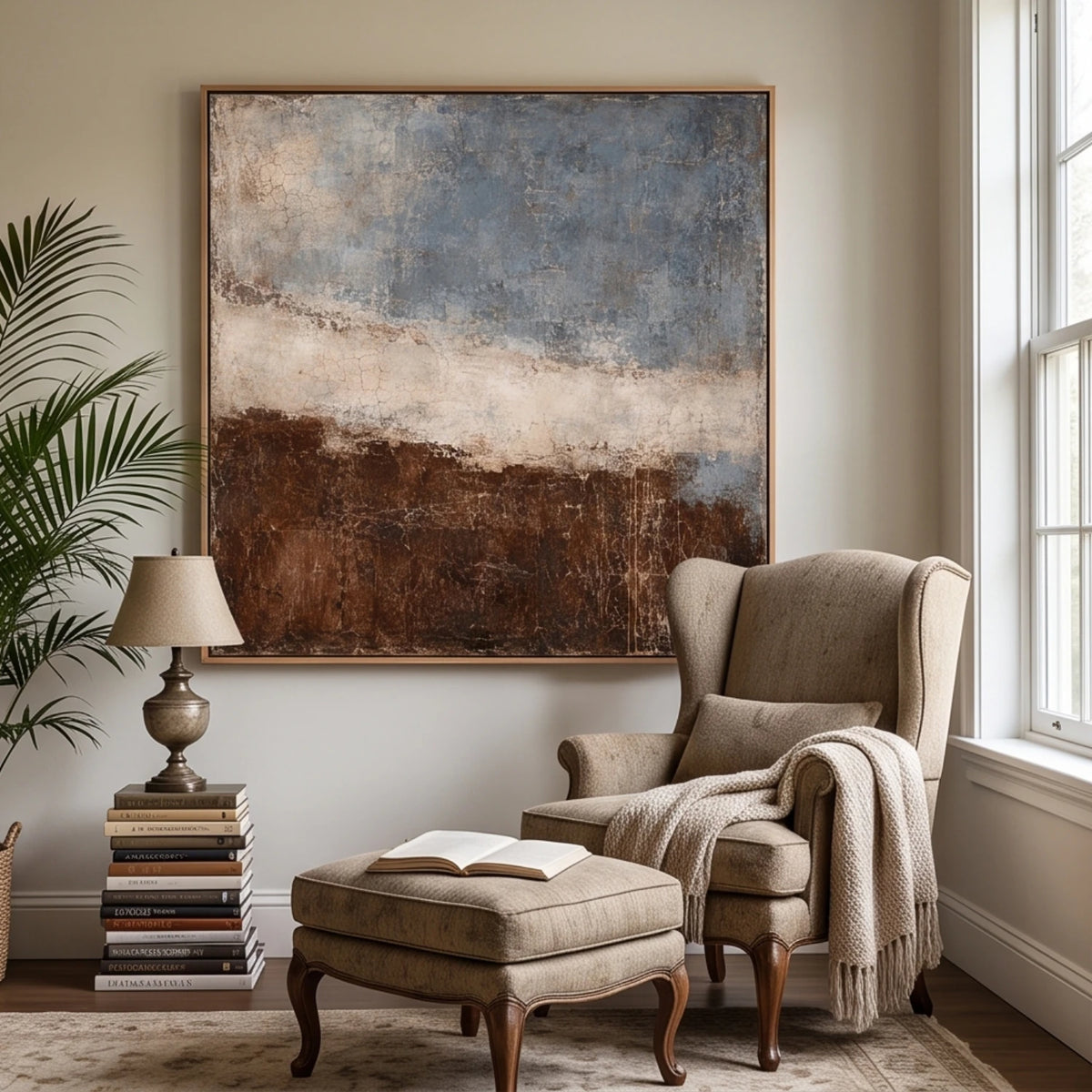 Weathered Blue Horizon — artwork view 4