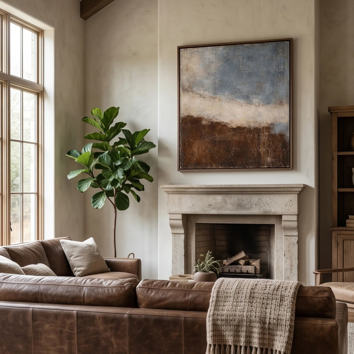 Weathered Blue Horizon — artwork view 6