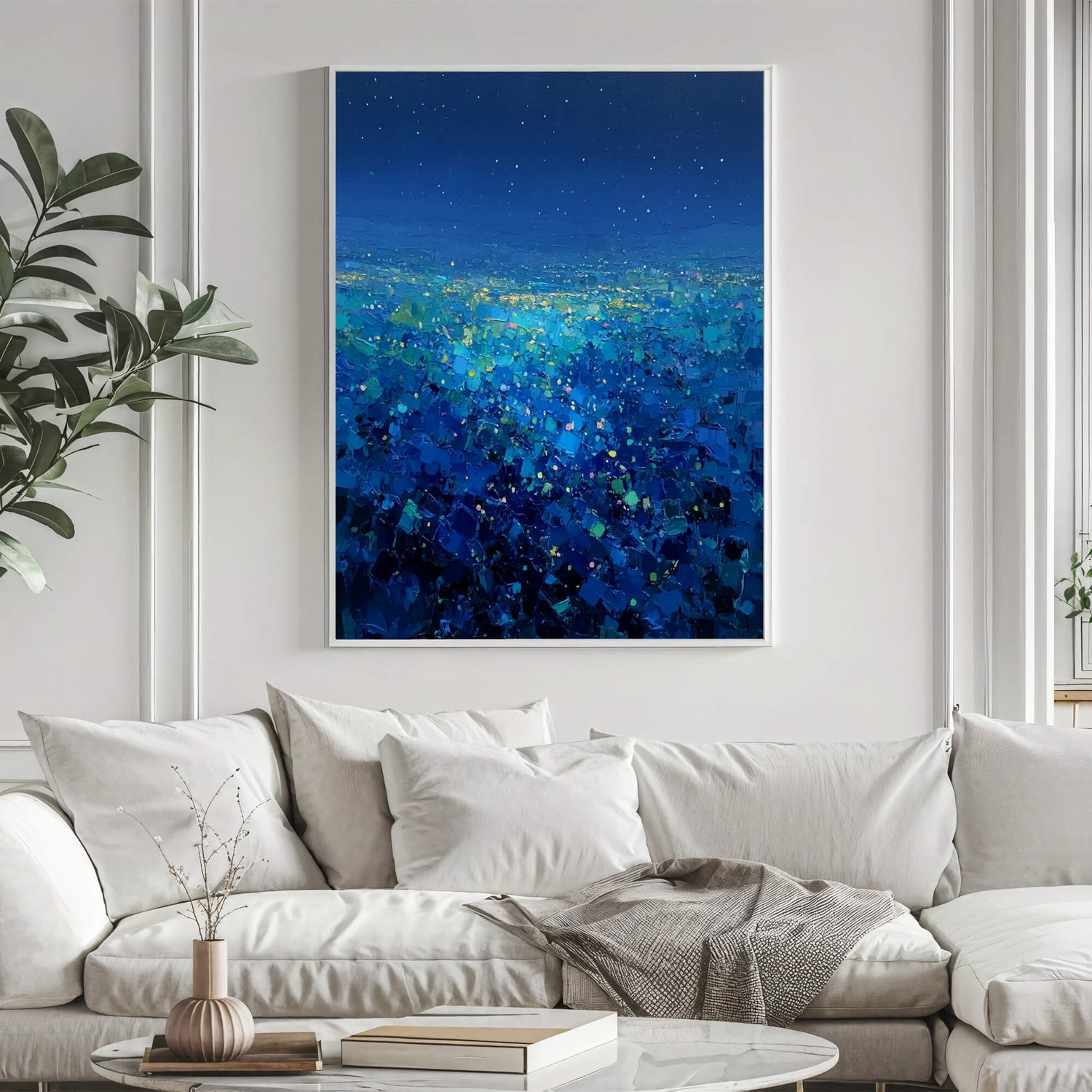 Impressionist Art | Starry Tide Glimmer