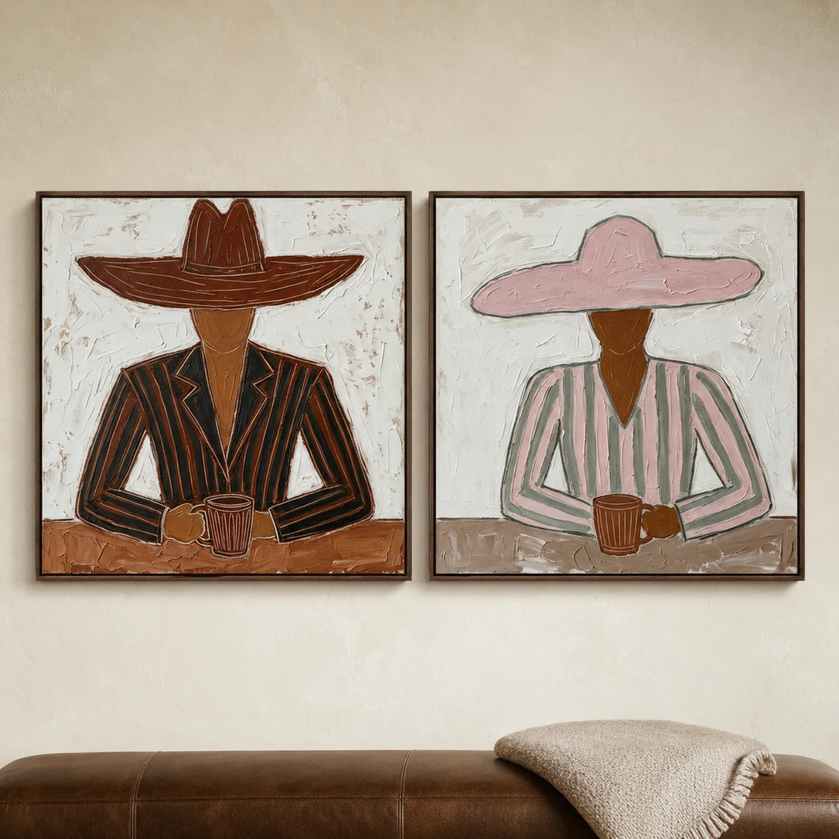 Vintage Americana Art | Plains Tea Meeting