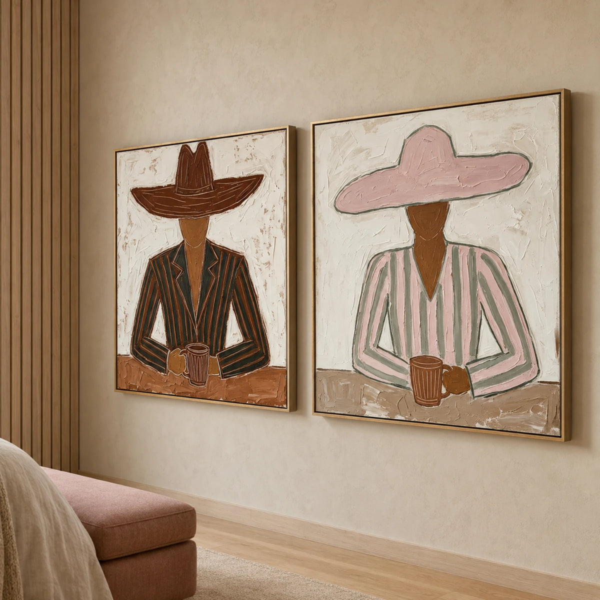 Vintage Americana Art | Plains Tea Meeting