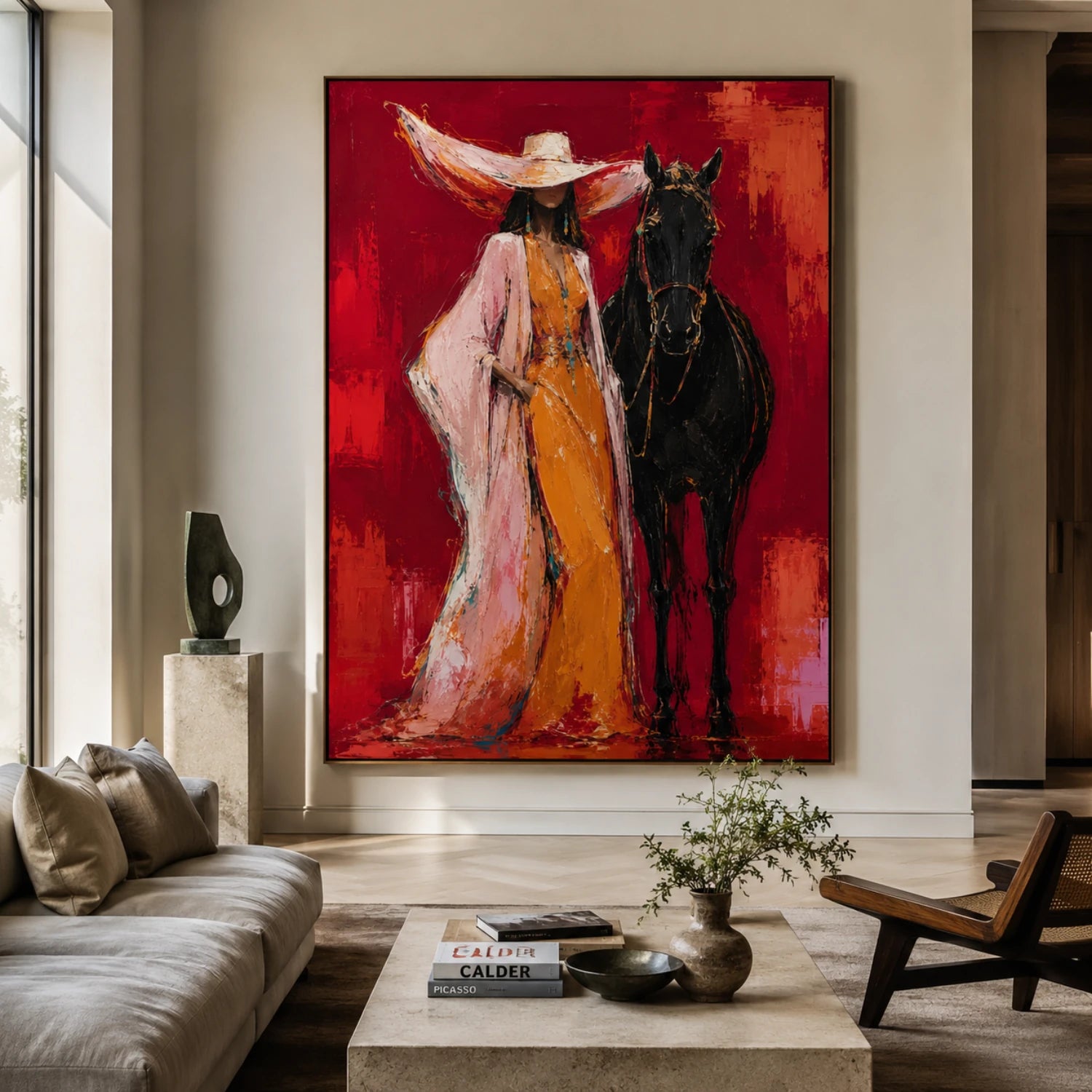 POP Art | Flame Whisper With Horse