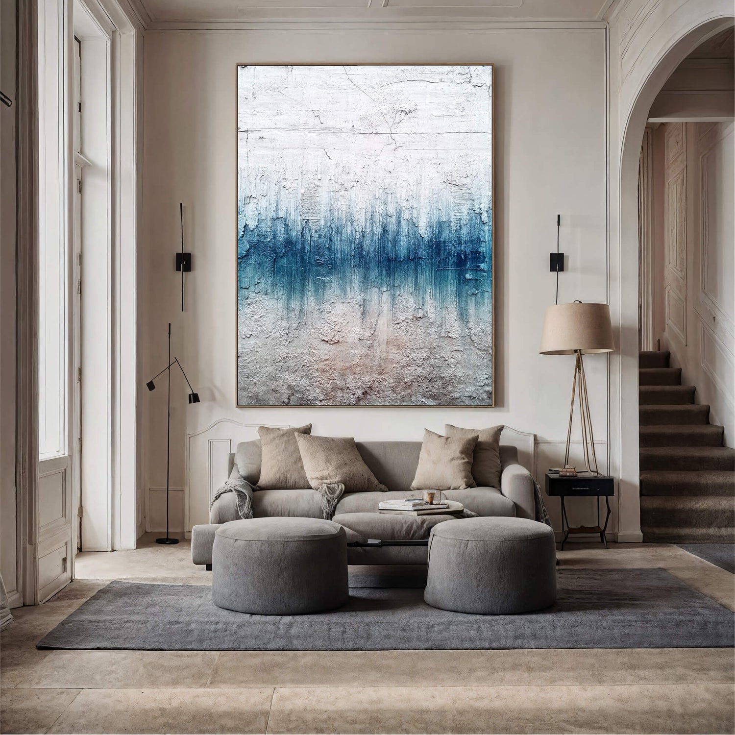 Abstract Art | Ashen City Horizon