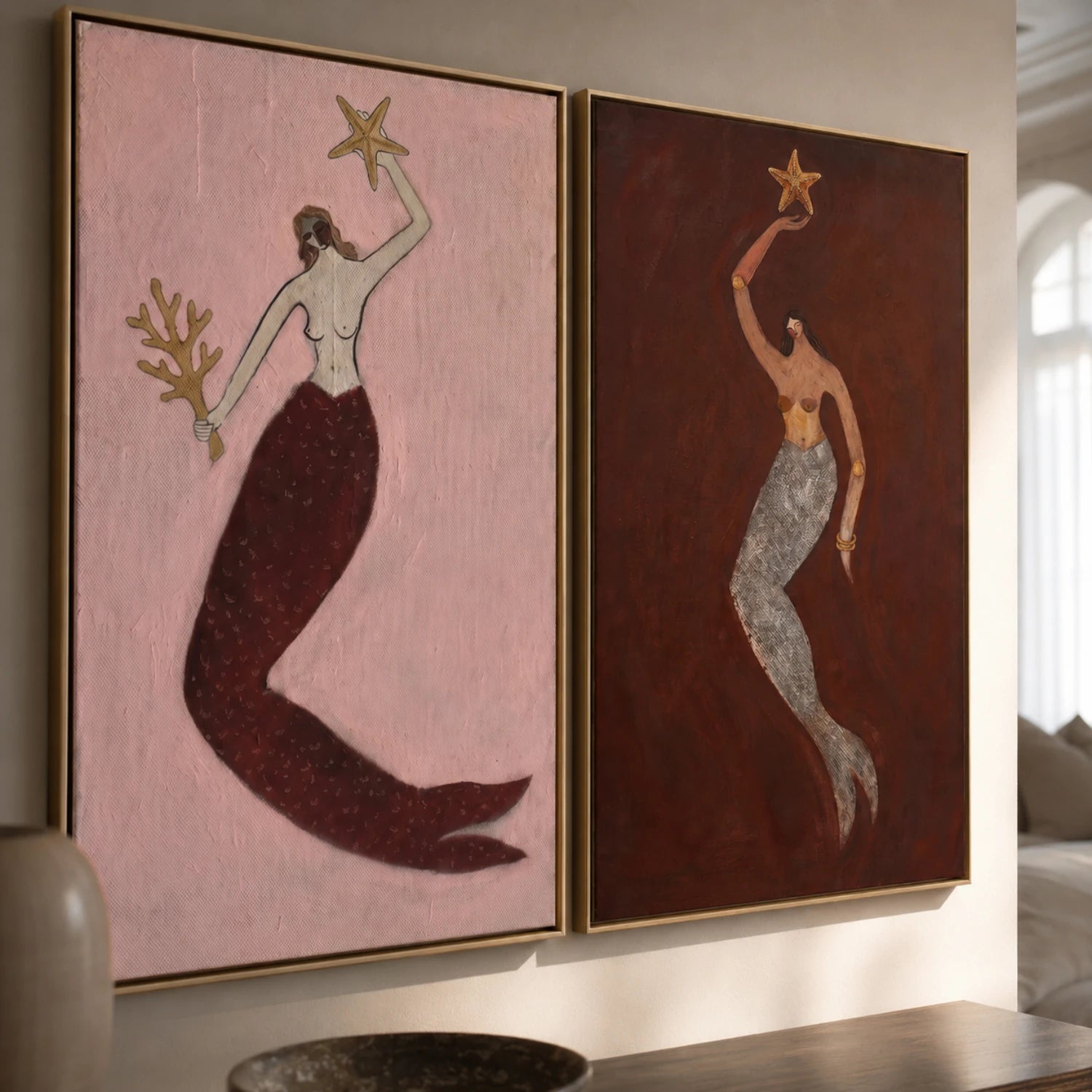 Surreal Art | Two Guardians Of The Sea