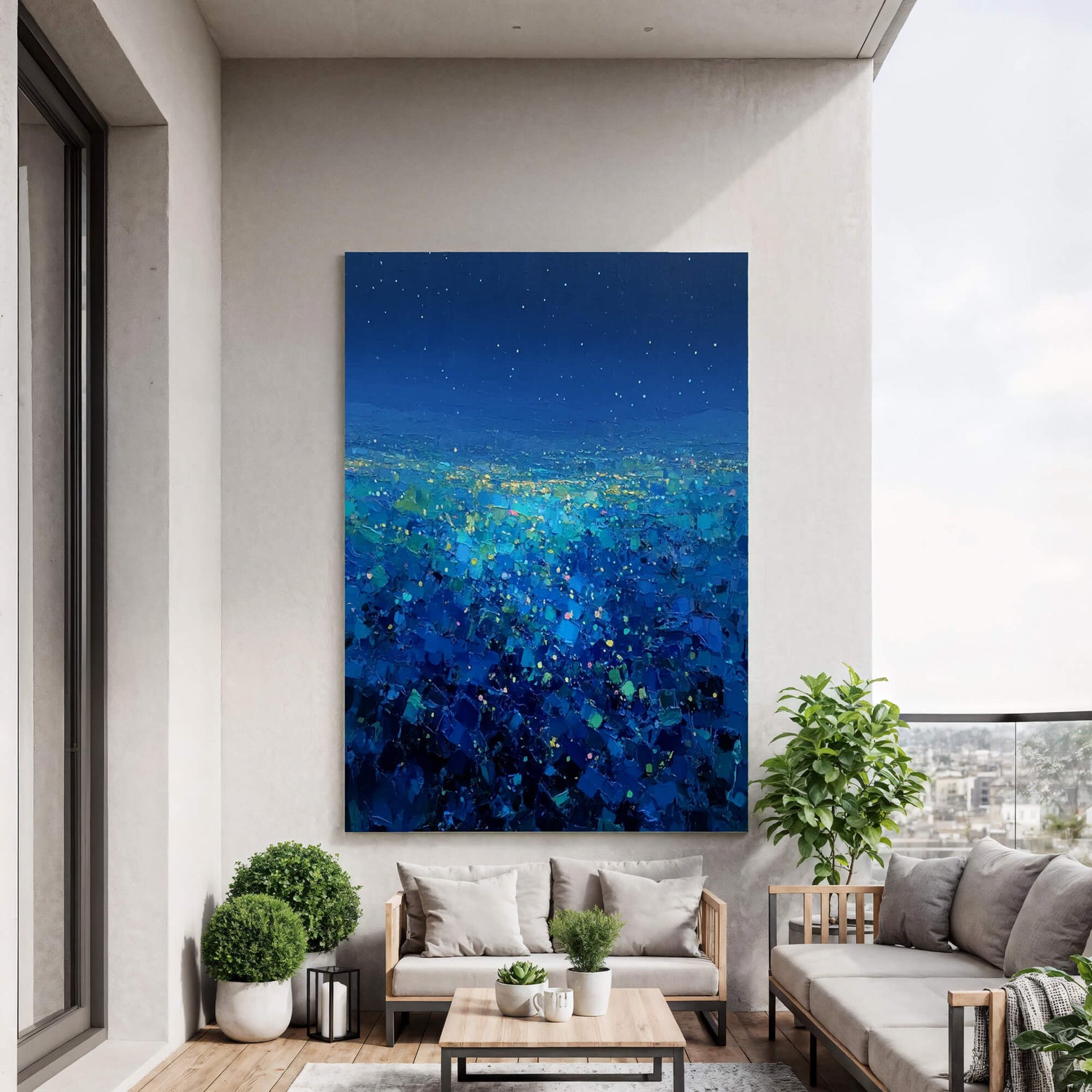 Impressionist Art | Starry Tide Glimmer