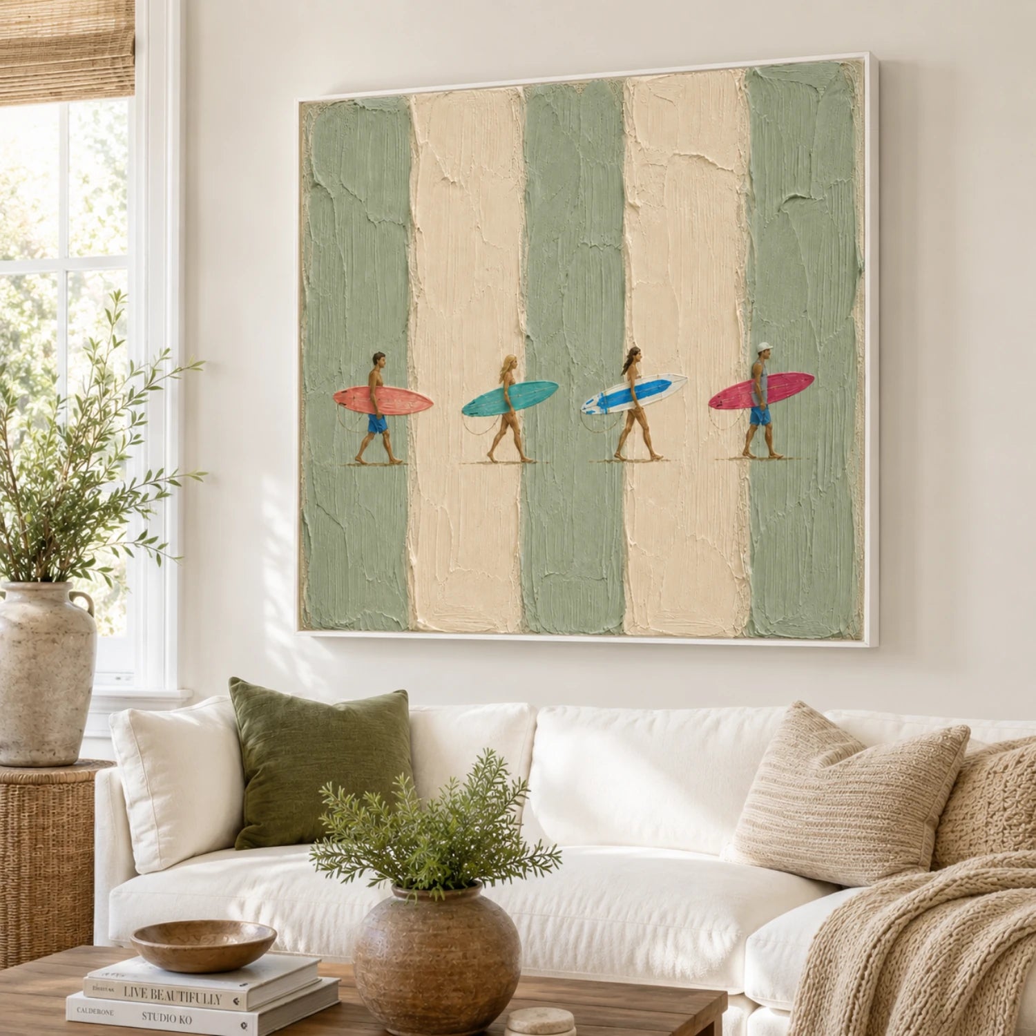 3D textured Art | Stride of Summer