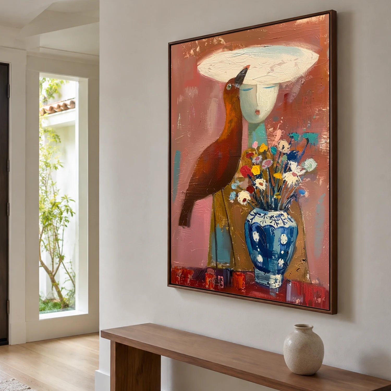 Vintage Americana Art | Soft Whisper