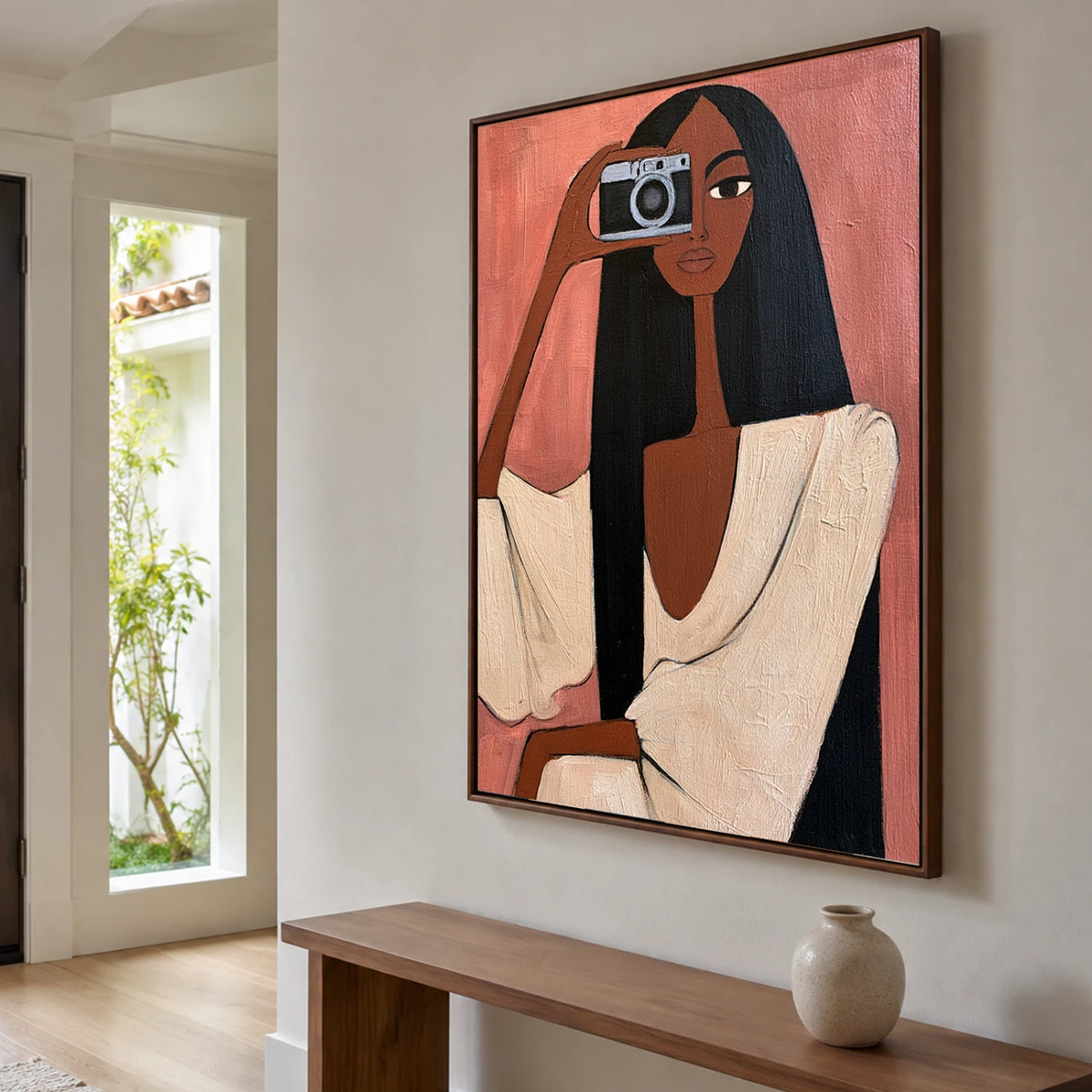 Vintage Americana Art | Framed Glimpse