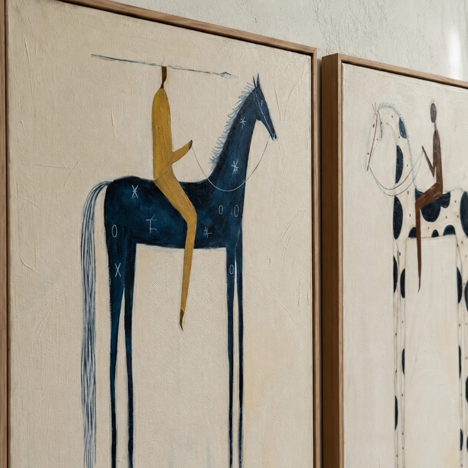 Vintage Americana Art | Twin Nocturnes