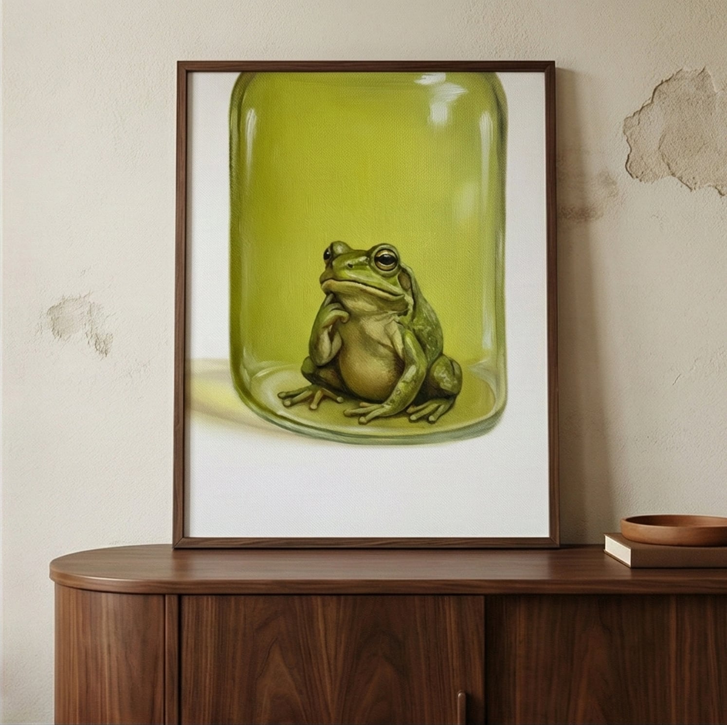 Surreal Art | The Contemplative Frog