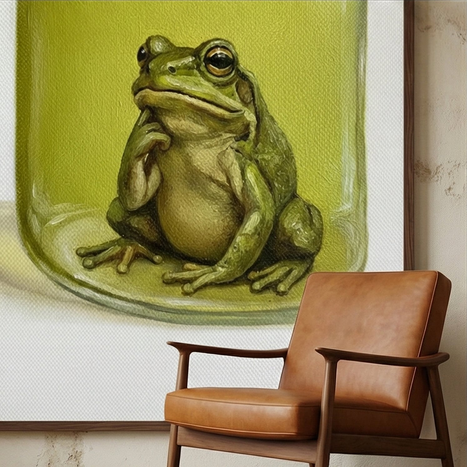 Surreal Art | The Contemplative Frog