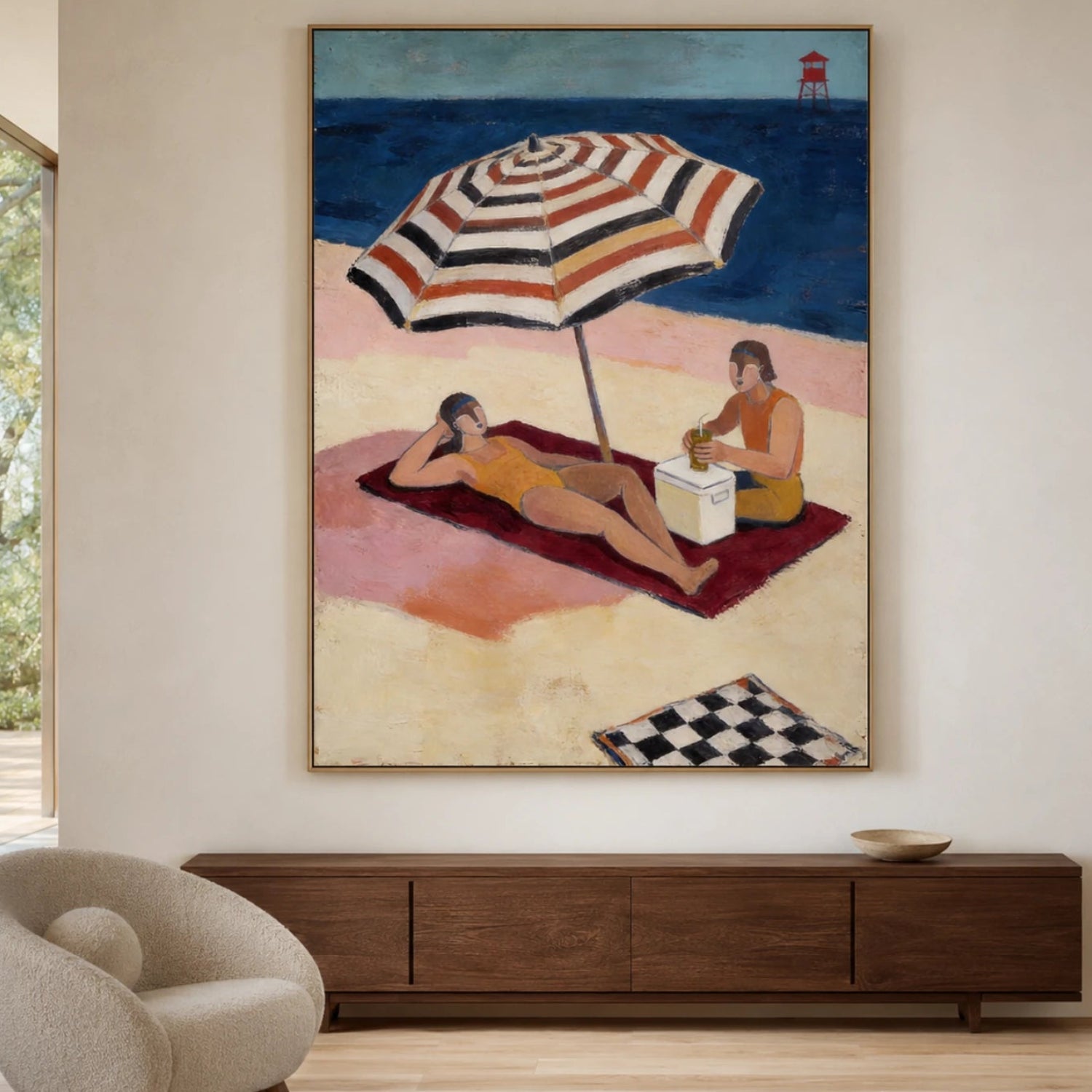Vintage Americana Art | Coastal Leisure
